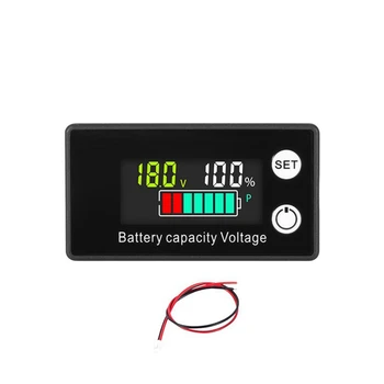 Индикатор емкости аккумулятора 6133A, датчик напряжения 8 В-100 В постоянного тока, свинцово-кислотный литиевый цветной экран Lifepo4
