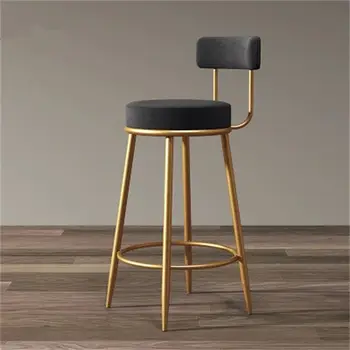 Современный стул со спинкой, обеденный в скандинавском стиле, Современный эргономичный стул в стиле Лофт, Уличный стол в скандинавском стиле, стул для отдыха, набор кухонной мебели