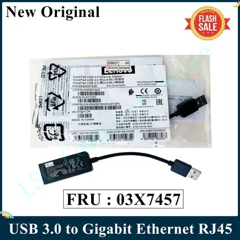 LSC Новый Оригинальный Для Lenovo Конвертер USB 3.0 в Gigabit Ethernet RJ45 Ethernet 03X7457 4X90S91830 RTL8153 03X6840