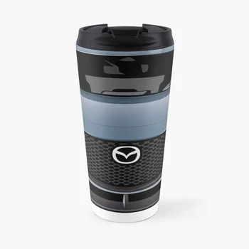 Mazda 3 Polymetal Grey Дорожная кофейная кружка Чашка латте Роскошные кофейные чашки