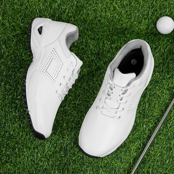 Мужская обувь для гольфа Уличная легкая обувь для гольфа Классическая мужская комфортная тренировочная обувь для игроков в гольф Размер 40-46