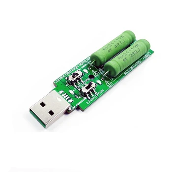 1 шт USB Резистор Электронная нагрузка постоянного тока С регулируемым переключателем 5V1A/2A/3A Емкость батареи Напряжение Тестер сопротивления разряда