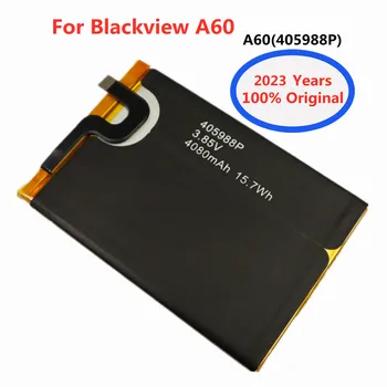 2023 Новый аккумулятор 4080 мАч для смарт-мобильного телефона Blackview A60 405988P, высококачественные перезаряжаемые литий-ионные аккумуляторы