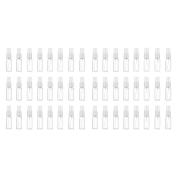48шт прозрачных Пустых флаконов-распылителей объемом 20 мл Портативных бутылок-распылителей мелкого тумана многоразового использования