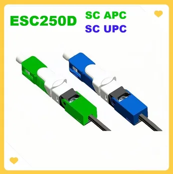 ESC250D SC APC & SC UPC Одномодовый волоконно-оптический быстрый разъем FTTH SM Optic Fast Connector