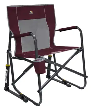 GCI уличное кресло-качалка в стиле фристайл, бордовый, для взрослых