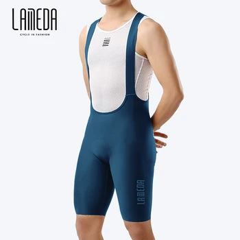 LAMEDA 2022 Новые велосипедные шорты для мужчин с 5D губчатой подкладкой, летние мужские дышащие нагрудники, профессиональные аксессуары для шоссейных велосипедов MTB