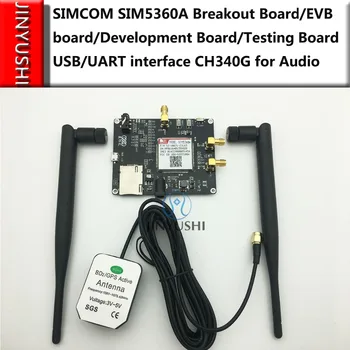 SIMCOM SIM5360A/SIM5360E Распределительная плата/ EVB плата/ Плата разработки/Тестовая плата USB/UART интерфейс CH340G для аудио