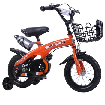 Детский велосипед 12 дюймов для мальчиков 2-9 лет, детская велосипедная коляска