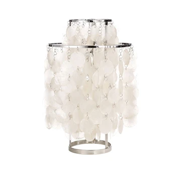 Дизайн Wind Chime, настольная лампа Lampada Da Tavolo с современным декором в виде морской раковины