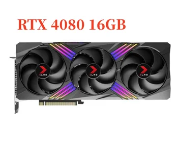 Игровая видеокарта PNY RTX 4080 16GB XLR8 VERTO EPIC-X RGB OC GDDR6X 256Bit 16Pin Игровые видеокарты NVIDIA GPU