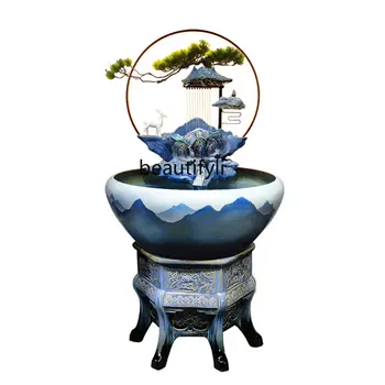 Керамическое украшение для аквариума Бытовая Гостиная Офис Фильтр для циркуляции воды Черепаха Рыба Глобус
