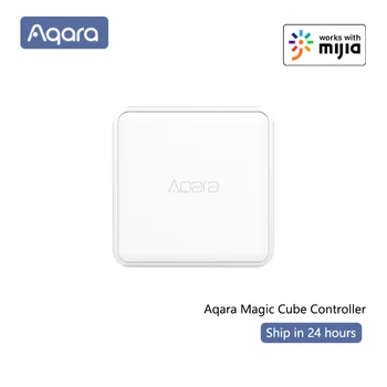Контроллер Aqara Magic Cube Zigbee Wireless Linkage 6 Actions Control Аксессуары Для Умного Дома Для Xiaomi Mi Home Mijia Device