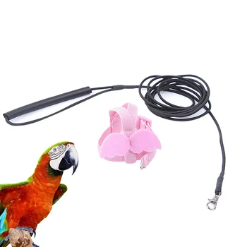 Легкая веревка для тяги птиц, жгут для попугаев, жгут для летающих попугаев, принадлежности для домашних животных (случайный цвет)