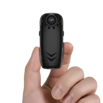 Мини-экшн-камера HD, портативная камера для тела, инфракрасное ночное видение 1080P, запись голоса, видео, Спортивные клипы DV, Маленькая видеокамера Полиции