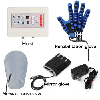 Модернизированные перчатки робота-реабилитолога при инсульте Гемиплегии, Инфаркте головного мозга, тренажере для пальцев, для восстановления пальцев