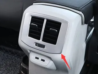 Наклейка на заднее вентиляционное отверстие на подлокотнике автомобиля ДЛЯ VW T-CROSS TCROSS 2018-2023