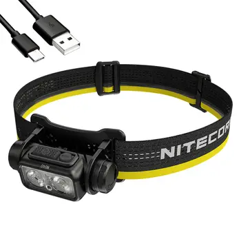 Налобный фонарь для бега NITECORE NU40 1000 люмен USB-C перезаряжаемый