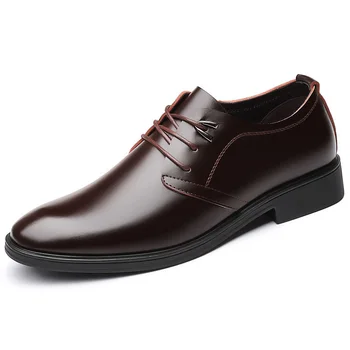 Обувь из 100% натуральной кожи, мужская обувная марка, мужская деловая обувь, мужская повседневная обувь из коровьей кожи, мужская кожаная обувь KA1020