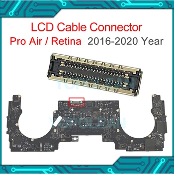 Оригинальный Новый ЖК-кабельный разъем к материнской плате для Macbook Pro/Air Retina A2141 A2251 A2179 A1932 A1989 A1990 A1706 A1707 A1708