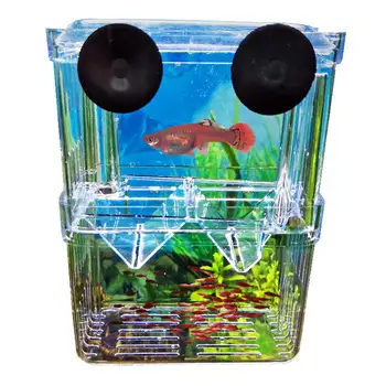 Пластиковый Ящик для Рыбоводства Изоляция для разведения Рыбы Защитный Ящик Для Аквариума Инкубатор для мальков