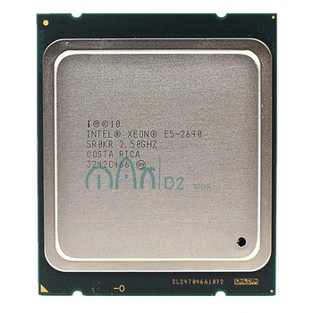 Процессор Intel Xeon E5-2640 Шестиядерный Кэш 15 М/2,5/ГГц/8,00 Гц/с 95 Вт LGA 2011 E5 2640, продам процессор E5 2650 2660 Бесплатная Доставка