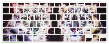 Свирепый Гепард Леопард Близнецы чехол для клавиатуры Macbook Air 13 протектор Постепенное изменение цвета pro 13 15 Retina США Английский