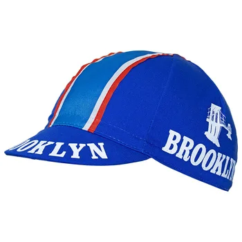 Синяя велосипедная кепка BRORKLYN Champions, ретро Классические синие кепки, головные уборы, классическая быстросохнущая велосипедная кепка из полиэстера schlafly