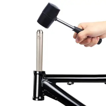 Съемник чаши велосипеда 32,5-56 мм из нержавеющей стали MTB Инструмент для снятия чаши гарнитуры для горного велосипеда Инструменты для ремонта рамы передней вилки