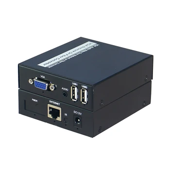 Удлинитель VGA usb kvm по IP / TCP UTP / STP CAT5e /6 Rj45 локальной сети Удлинитель VGA мыши и клавиатуры VGA USB Splitter