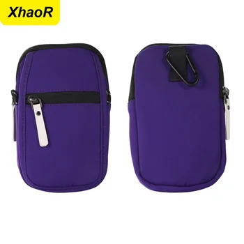 Универсальная сумка для телефона 7,2 дюйма для Samsung iPhone Xiaomi Huawei Nokia LG Смартфон, Мужская Женская маленькая сумка через плечо, дорожная сумка