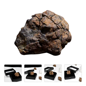 Учебное помещение с образцом метеорита, Настоящий образовательный камень, Тектит, аэролит, Класс научной скульптуры из ископаемого литосидерита.