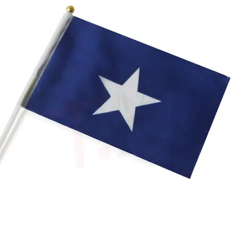 Флаг Сомали 14 *21 см, размахивающий ручным сигналом, маленькие флажки-растяжки