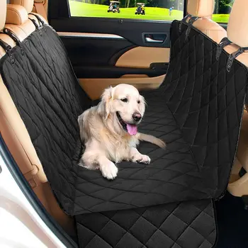 Чехол для автокресла для собаки, водонепроницаемый Гамак для собак в машине, Автомобильные аксессуары для собак, Коврики для багажника, защита задней части автомобиля для собак